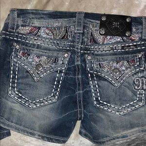 Miss me mid rise shorts